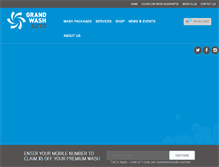Tablet Screenshot of grandwashauto.com.au